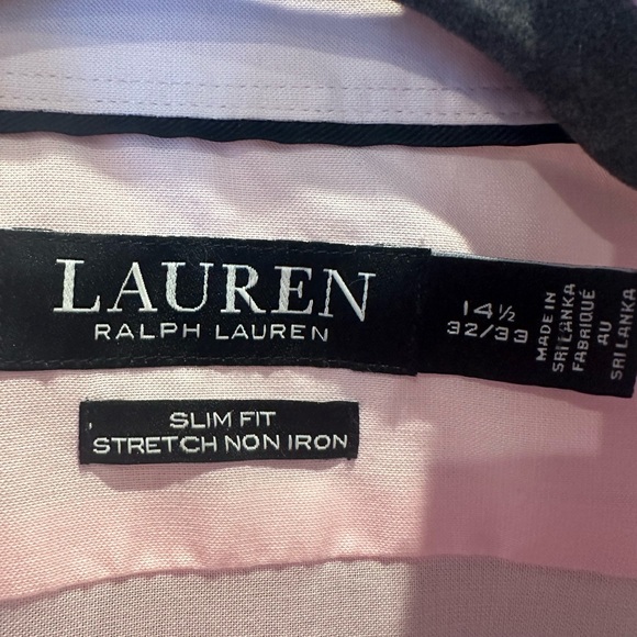 Ralph Lauren Light Pink Dress Shirt - Picture 3 of 12